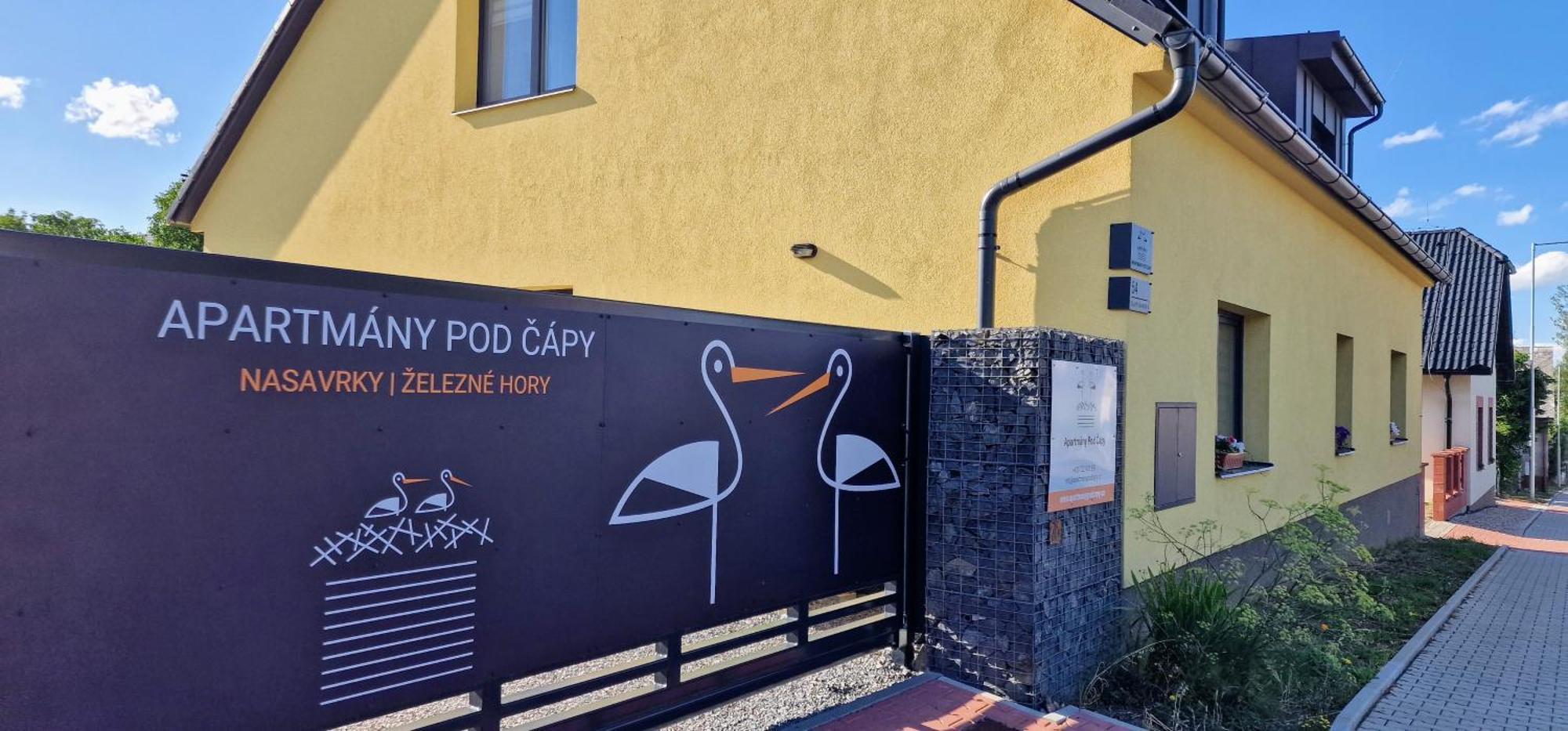 Apartmany Pod Capy, Nasavrky ภายนอก รูปภาพ
